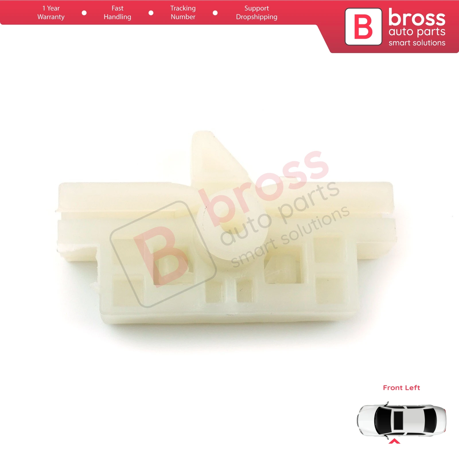 BWR921 Window Regulator Repair Clips Front Left for Fiat Fiorino Qubo 3 225 Peugeot Bipper Citroen Nemo 2008-2024 MPV Van 9221EP
BWR921 Window Regulator Repair Clips Front Left for Fiat Fiorino Qubo 3 225 Peugeot Bipper Citroen Nemo 2008-2024 MPV Van 9221EP