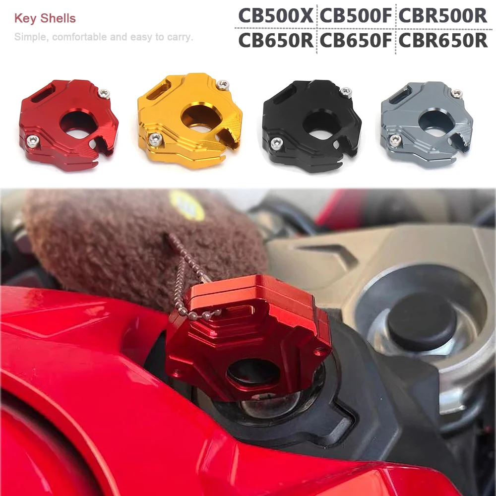 Motorcycle Key Case Cover Keychain Shell Key Ring Accessories For HONDA CBR650R CB650F CB650R CB500X CB500F CBR500R 2014-2025
Motorcycle Key Case Cover Keychain Shell Key Ring Accessories For HONDA CBR650R CB650F CB650R CB500X CB500F CBR500R 2014-2025