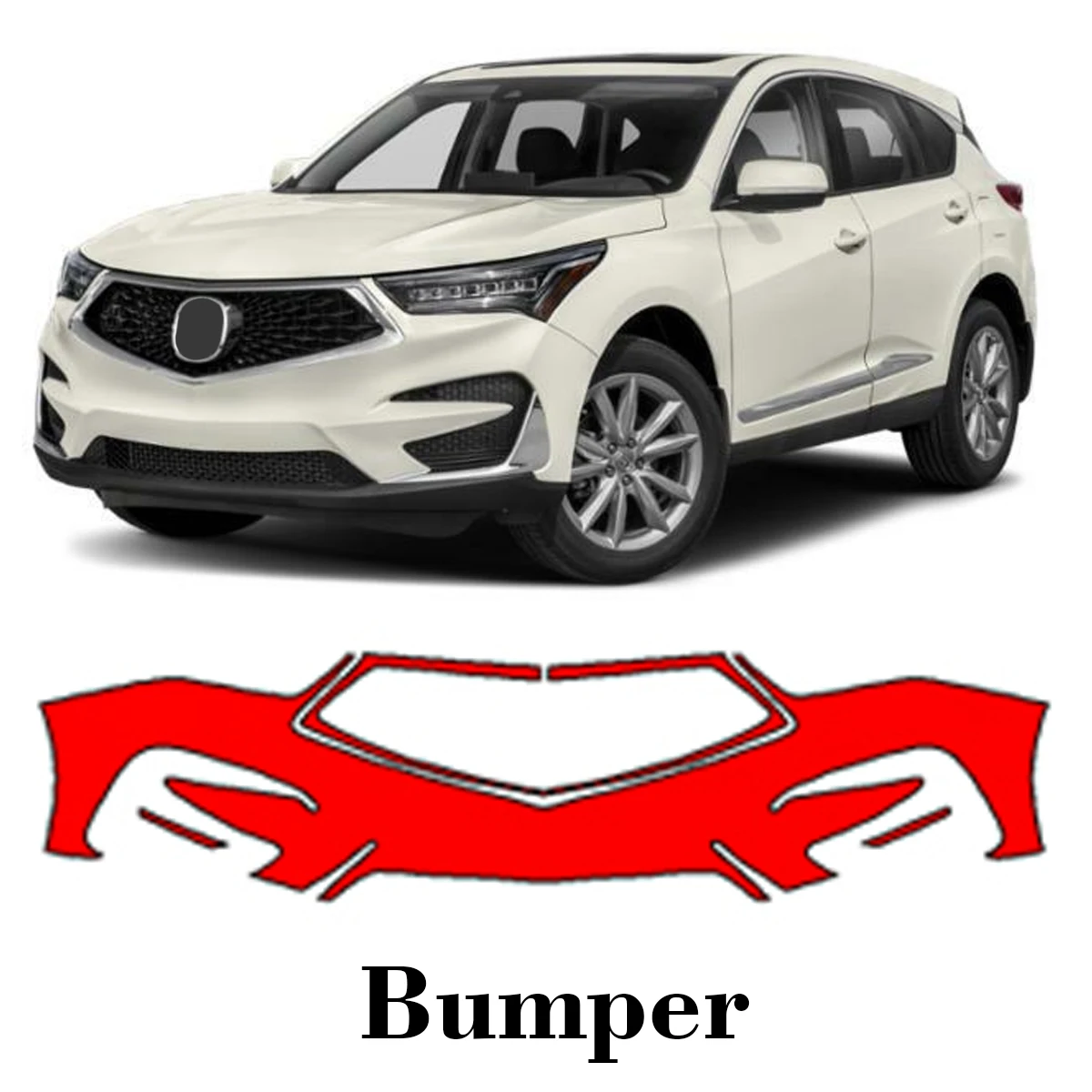 Car Precut Paint Protection Film Front Bumper Anti-scratch Exterior TPU PPF For Acura RDX 2019-2021
Car Precut Paint Protection Film Front Bumper Anti-scratch Exterior TPU PPF For Acura RDX 2019-2021
