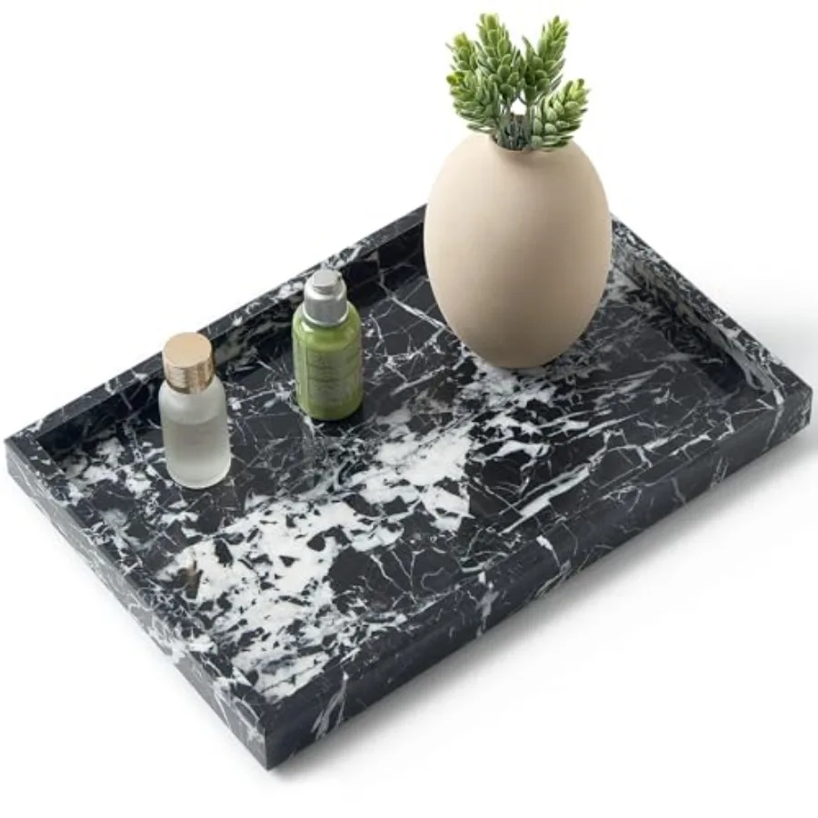 Real Natural Marble Tray for Bathroom Vanity Kitchen and Desktop Rectangle Genuine Marble Stone Tray for Jewelry Cosmetics Cand
Real Natural Marble Tray for Bathroom Vanity Kitchen and Desktop Rectangle Genuine Marble Stone Tray for Jewelry Cosmetics Cand