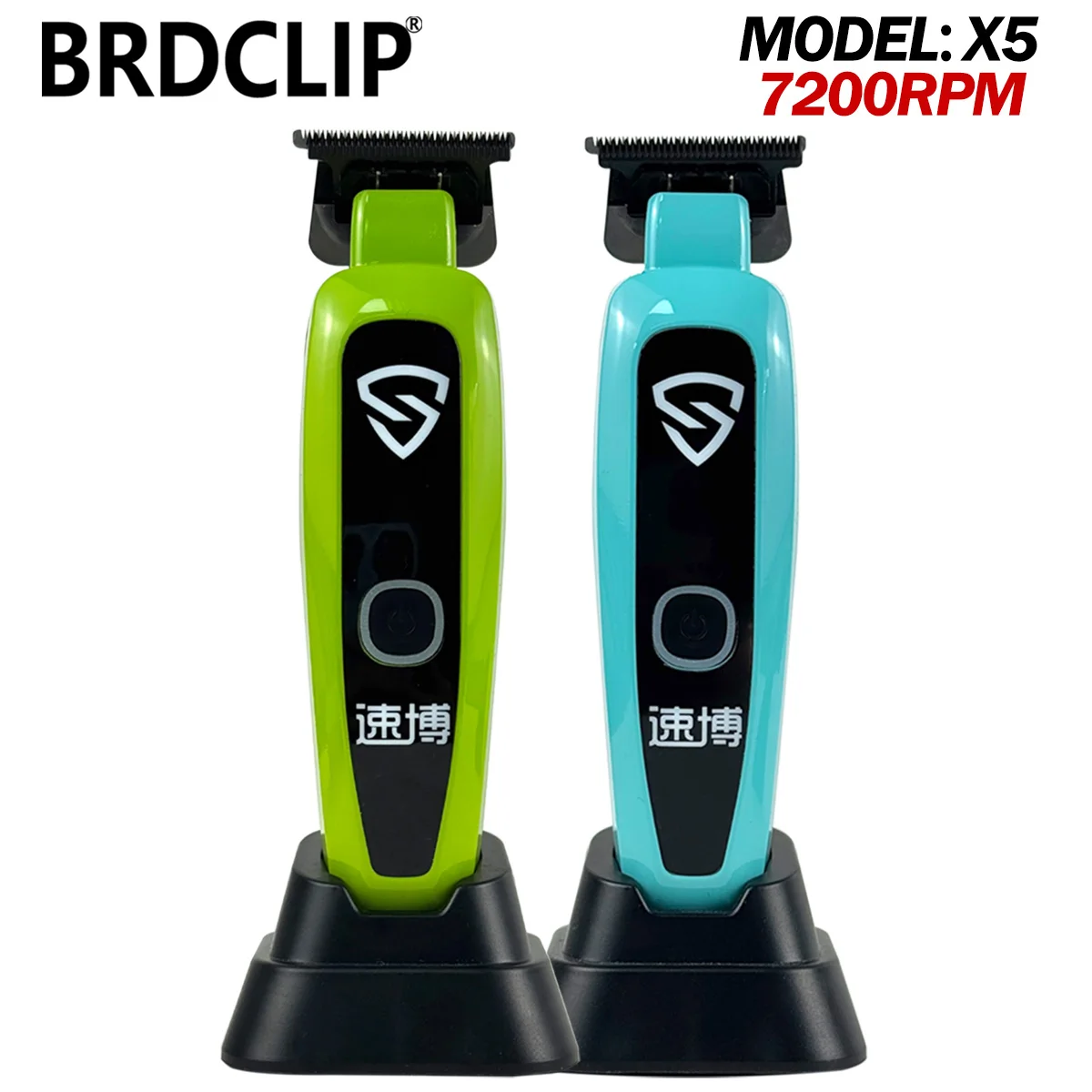BRDCLIP X5 7200 об/мин Профессиональный триммер для волос Цельнометаллический корпус Т-образное лезвие с низким уровнем шума в децибел Ультратонкая головка Cuuter
BRDCLIP X5 7200 об/мин Профессиональный триммер для волос Цельнометаллический корпус Т-образное лезвие с низким уровнем шума в децибел Ультратонкая головка Cuuter