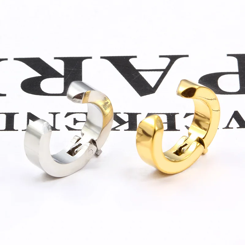 10Pcs/Lot 4x9mm Stainless Steel Ear Clips Punk Hip Hop Non-Pierced Earrings Clip-On Hoops with Loop for DIY Jewelry Making
10Pcs/Lot 4x9mm Stainless Steel Ear Clips Punk Hip Hop Non-Pierced Earrings Clip-On Hoops with Loop for DIY Jewelry Making