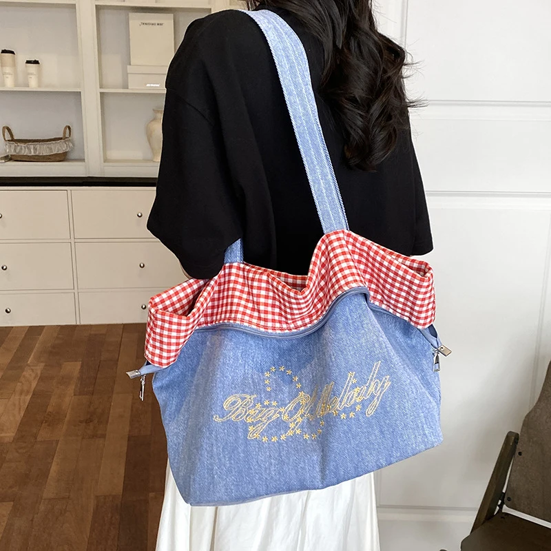 2026 Summer New Women's Canvas Tote Bag Casual Striped Printed Large Capacity Shoulder Bag for Commute and Daily Use
2026 Summer New Women's Canvas Tote Bag Casual Striped Printed Large Capacity Shoulder Bag for Commute and Daily Use