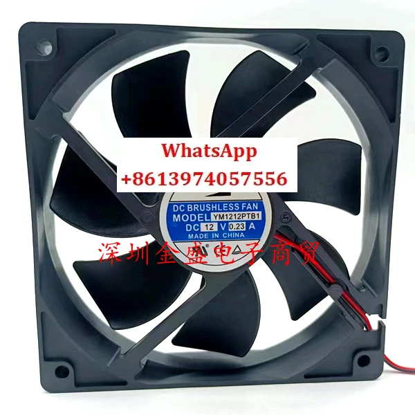 5 шт. новый YM1212PTB1 12025 12 В 0,23 А 12 см/см, двойной шариковый вентилятор охлаждения
5 шт. новый YM1212PTB1 12025 12 В 0,23 А 12 см/см, двойной шариковый вентилятор охлаждения