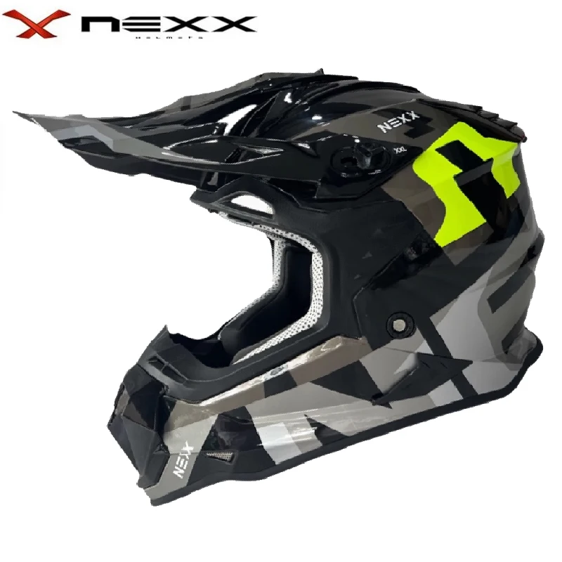 NEXX Off Road Motorcycle Helmet ECE Certification GP Full Face Racing Helmet Men Motocross Helmets Cascos Para Moto Casco Perro
NEXX Off Road Motorcycle Helmet ECE Certification GP Full Face Racing Helmet Men Motocross Helmets Cascos Para Moto Casco Perro