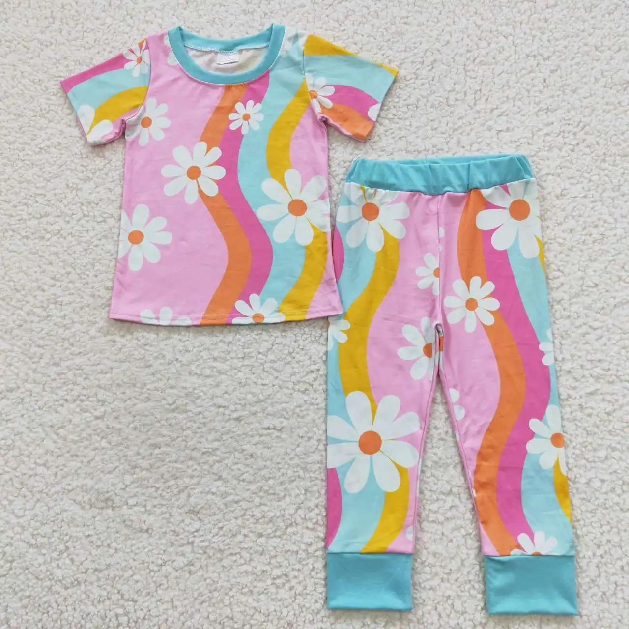 GSPO0720 Baby Girl Clothes Short Sleeve Top With Pants 2 Pieses Flower Print Kids Clothes Set
GSPO0720 Baby Girl Clothes Short Sleeve Top With Pants 2 Pieses Flower Print Kids Clothes Set