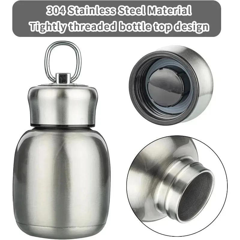 Mini 200ml Vacuum Flasks Vacuum Insulated Water Bottle Non-Leak Vacuum Hot and Cold Water Bottle Girls Boys Adult
Mini 200ml Vacuum Flasks Vacuum Insulated Water Bottle Non-Leak Vacuum Hot and Cold Water Bottle Girls Boys Adult