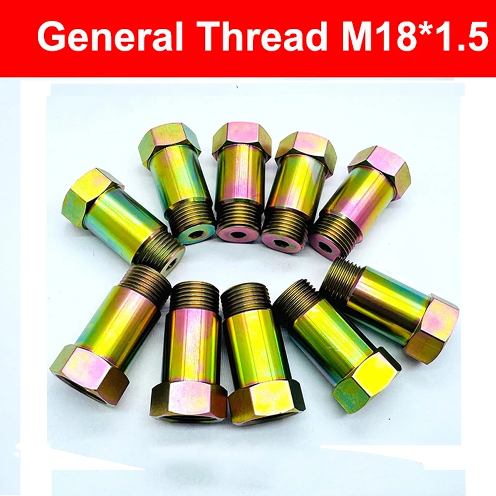45mm Color Zinc Oxygen Sensor M18x1 5 Thread Universal Fit for Engine Light Check Exhaust Extension Car Accessory
45mm Color Zinc Oxygen Sensor M18x1 5 Thread Universal Fit for Engine Light Check Exhaust Extension Car Accessory