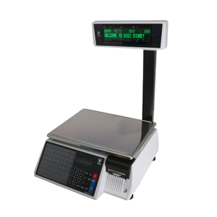 DG SM100PCS Price Computing Electric Scale with Barcode Printer for Retailers New SM110P Digital Label Printing Scale Balance
DG SM100PCS Price Computing Electric Scale with Barcode Printer for Retailers New SM110P Digital Label Printing Scale Balance