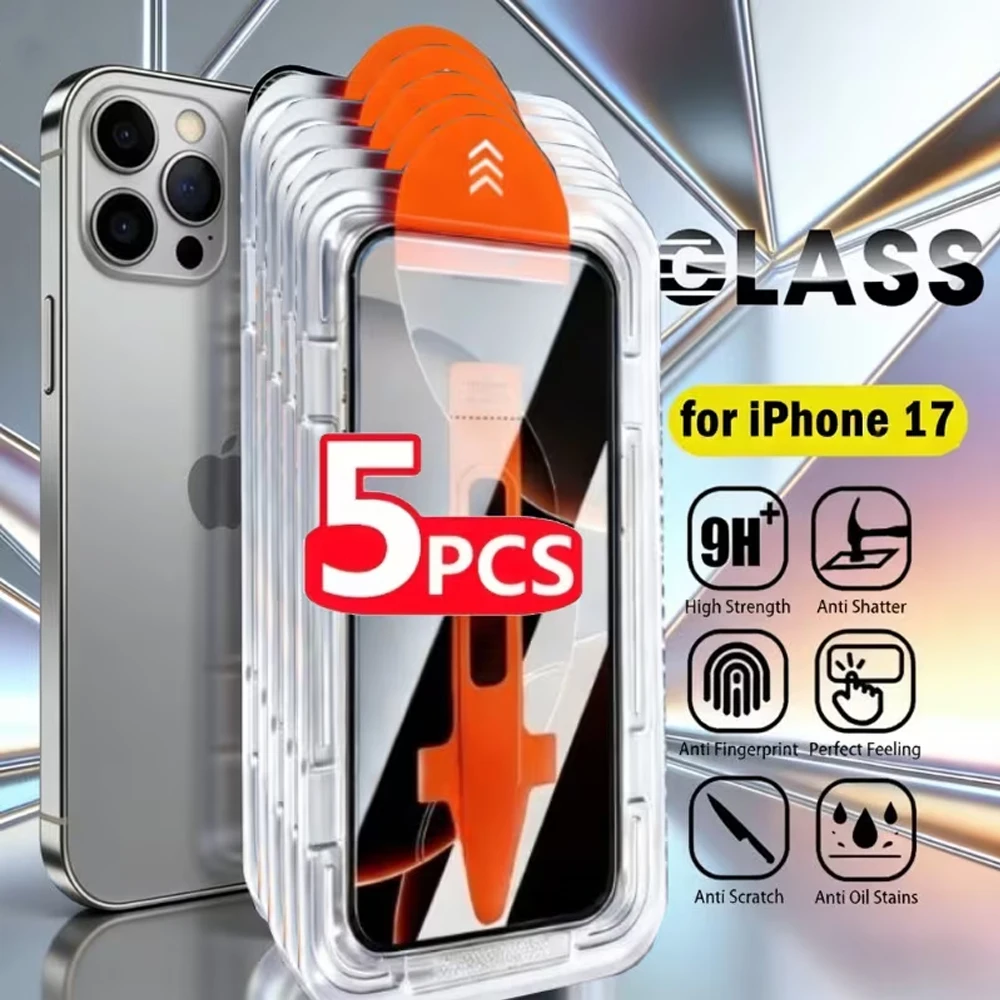 1-5pcs 8K Easy Install Screen Protector For iPhone 17 13 11 16 Pro Max 15 14 16e 12 Mini Air XR X XS 6 7 8 Plus Tempered Glass
1-5pcs 8K Easy Install Screen Protector For iPhone 17 13 11 16 Pro Max 15 14 16e 12 Mini Air XR X XS 6 7 8 Plus Tempered Glass