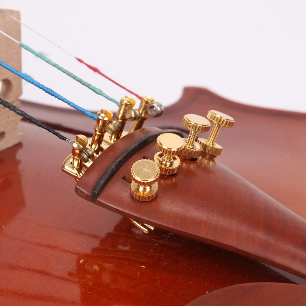 4pcs Violin Fine Tuners Alloy Metal String Adjusters For 4/4 3/4 Violin Replacement Parts Tuning Tool Accessory Musical
4pcs Violin Fine Tuners Alloy Metal String Adjusters For 4/4 3/4 Violin Replacement Parts Tuning Tool Accessory Musical