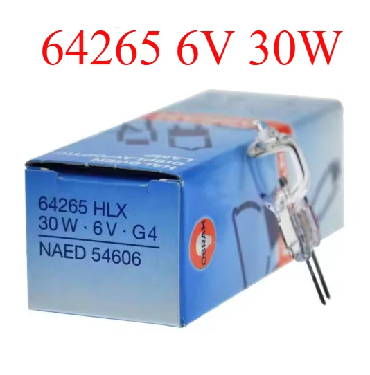 NEW OSRAM 64265 HLX 6V 30W GY6.35 FCR Halogen Lamp,Microscope Collimator Light,Projector Bulb,DR Industrial Lights,NAED 54248
NEW OSRAM 64265 HLX 6V 30W GY6.35 FCR Halogen Lamp,Microscope Collimator Light,Projector Bulb,DR Industrial Lights,NAED 54248