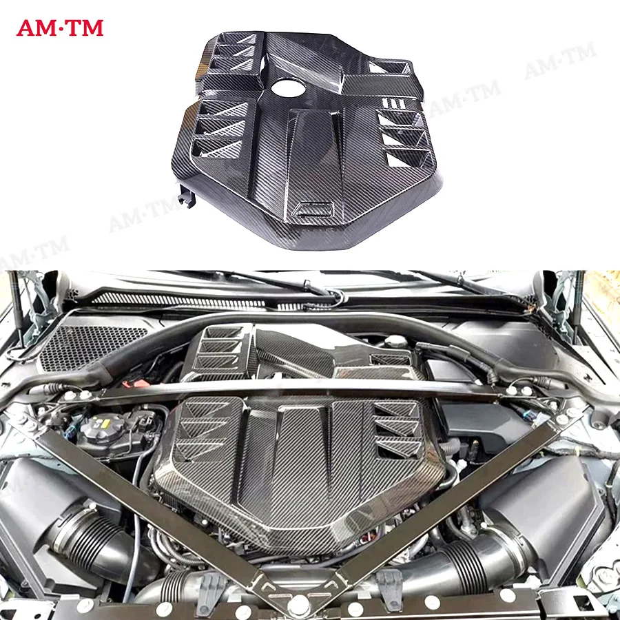 For BMW G87 M2 G80 M3 G82 G83 M4 2021-2024 Dry Carbon Fiber Engine Hood Cover Panel Guard Plate Protector Trim Body kit
For BMW G87 M2 G80 M3 G82 G83 M4 2021-2024 Dry Carbon Fiber Engine Hood Cover Panel Guard Plate Protector Trim Body kit