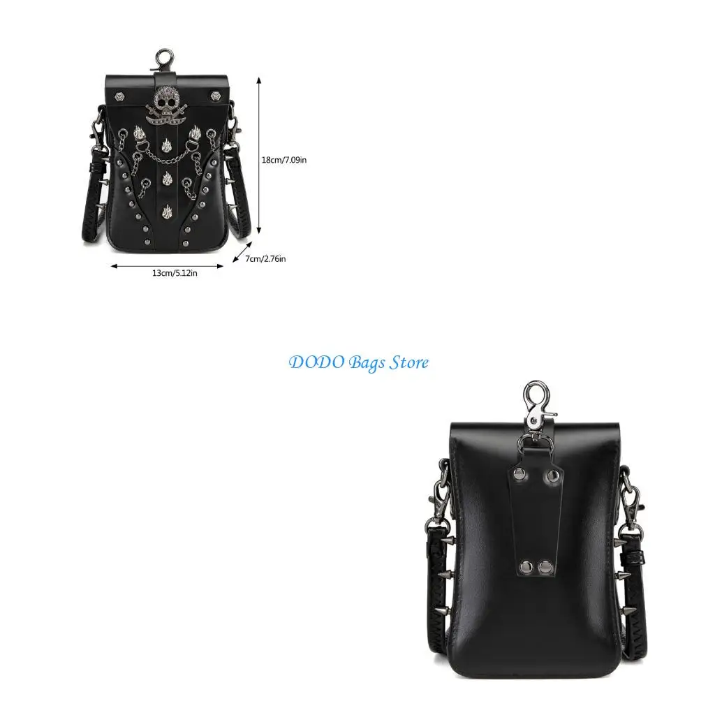 Готическая сумка через плечо для женщин. Стильные сумки на плечо с черепом и регулируемым ремешком. Кожаный кошелек для моды.
Готическая сумка через плечо для женщин. Стильные сумки на плечо с черепом и регулируемым ремешком. Кожаный кошелек для моды.