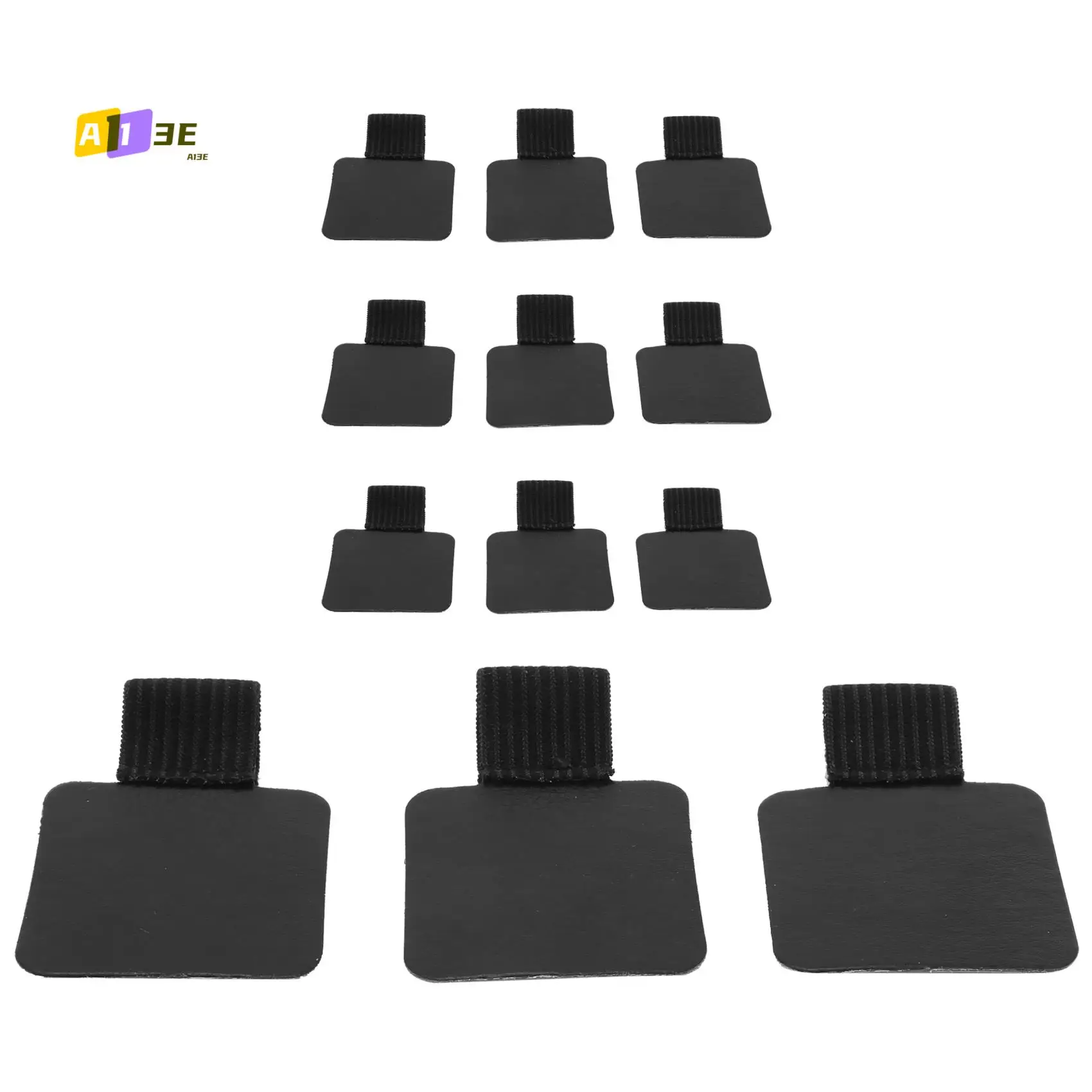 A13E-12 Pcs Black Self-Adhesive Pen Holder With Elastic Band Loop Artificial Leather Pencil Stylus Loop Holder
A13E-12 Pcs Black Self-Adhesive Pen Holder With Elastic Band Loop Artificial Leather Pencil Stylus Loop Holder