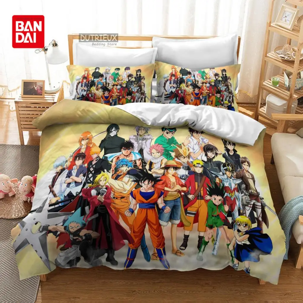 Bandai Animie Dragon Ball Bedding Set Goku Duvet Cover Quilt Cover Queen King Bedroom Home Textile Children Kids Boys Adult Gift
Bandai Animie Dragon Ball Bedding Set Goku Duvet Cover Quilt Cover Queen King Bedroom Home Textile Children Kids Boys Adult Gift