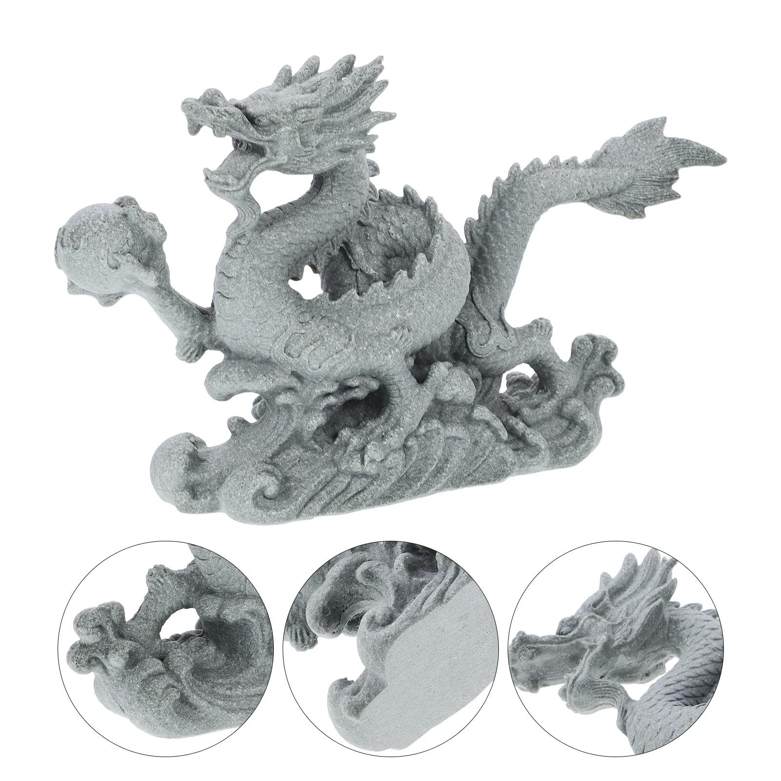 Dragon Statue Resin Craft Decoration for Home Office Desktop Style Chinese Dragon Ornament Prosperity Symbol 
Dragon Statue Resin Craft Decoration for Home Office Desktop Style Chinese Dragon Ornament Prosperity Symbol