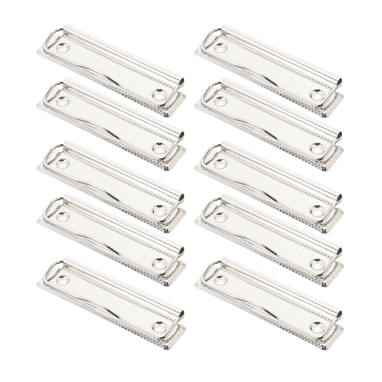 15pcs Mountable Clipboards Clips Durable Rectangular Simple Style Office Work School Projects Home Decor Metal Paper Clips
15pcs Mountable Clipboards Clips Durable Rectangular Simple Style Office Work School Projects Home Decor Metal Paper Clips