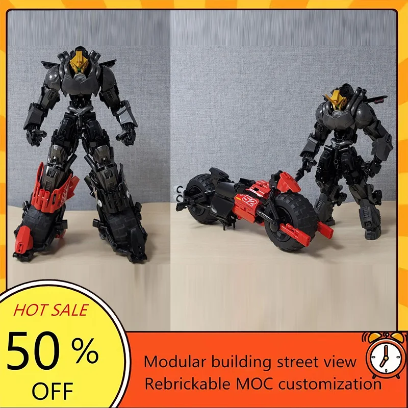 644PCS Popular Space War Movie Model MOC Building Bricks Battle Mech Modular Technology Gifts Holiday Assemble Children Toy Suit
644PCS Popular Space War Movie Model MOC Building Bricks Battle Mech Modular Technology Gifts Holiday Assemble Children Toy Suit