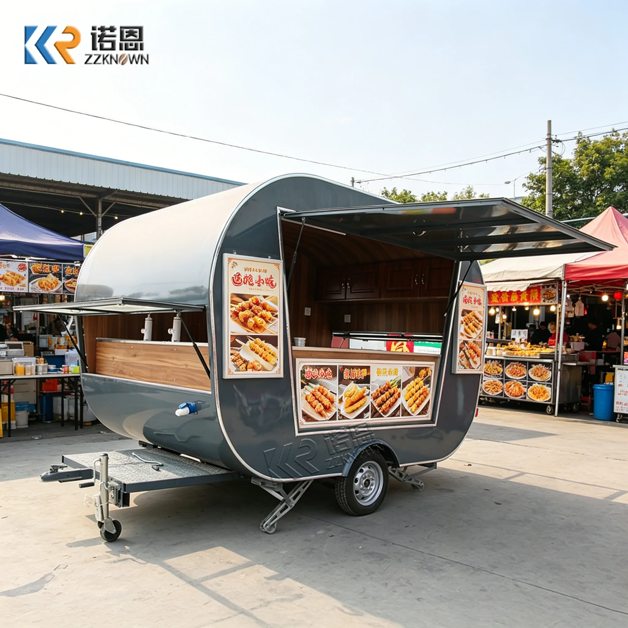 Outdoor Food Trailer Clean Tidy Well Equipped Mobile Kitchen Catering Business Ready to Use
Outdoor Food Trailer Clean Tidy Well Equipped Mobile Kitchen Catering Business Ready to Use