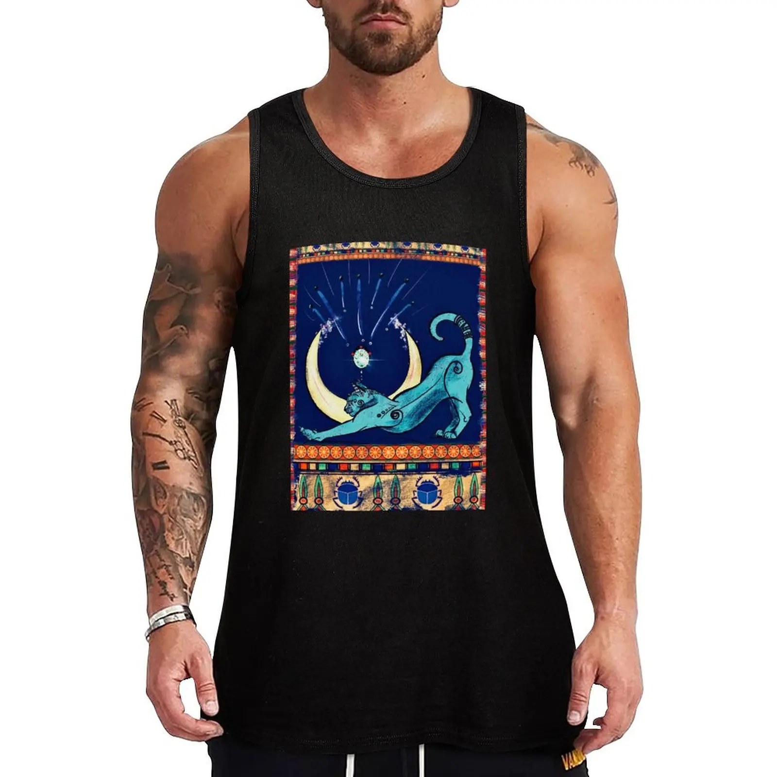 Egyptian cat design Tank Top Loose Fit Casual Tank Top Breathable Daily Shirt
Egyptian cat design Tank Top Loose Fit Casual Tank Top Breathable Daily Shirt