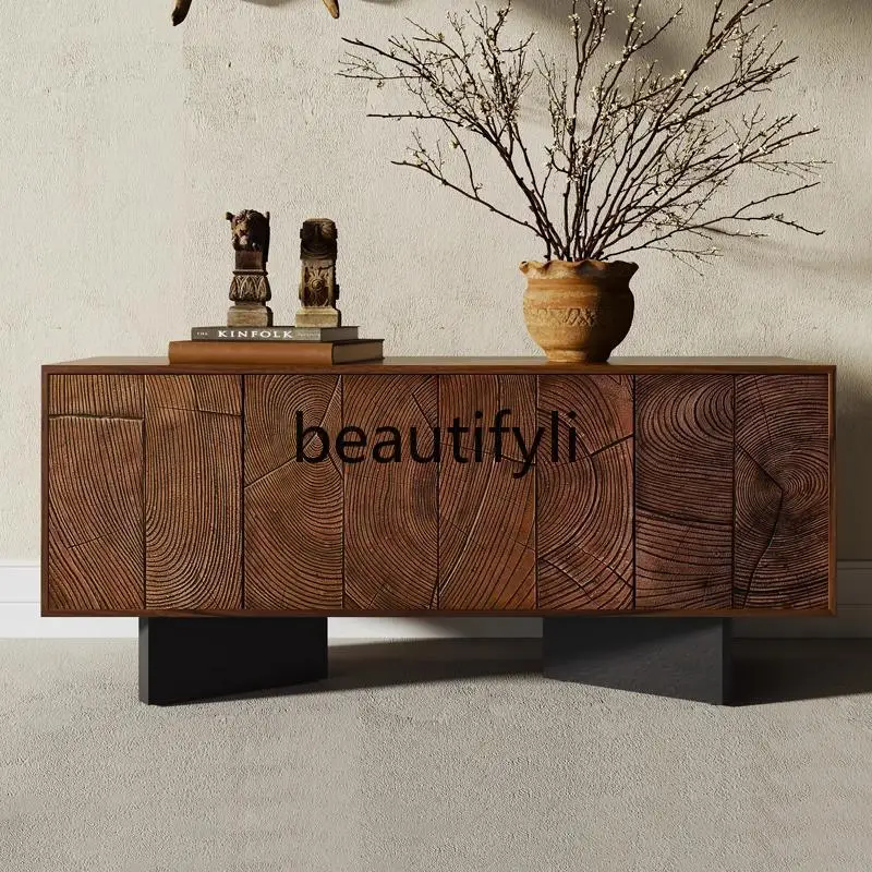 Medieval solid wood dining side cabinet, living room wall storage decorative cabinet, engraved entrance cabinet
Medieval solid wood dining side cabinet, living room wall storage decorative cabinet, engraved entrance cabinet