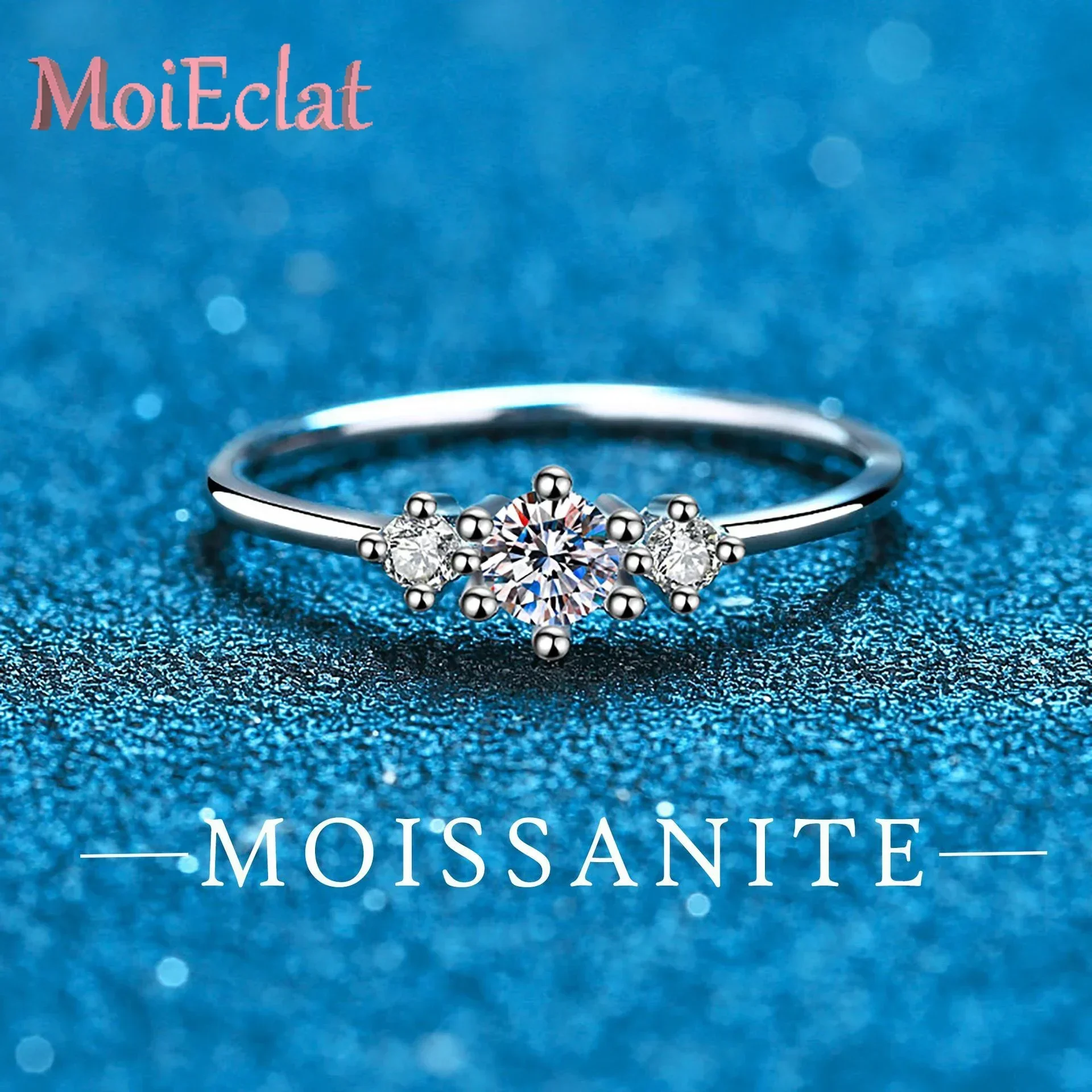 MoiEclat Store Platinum PT950 Vintage Inspired Design 26 Points Moissanite Rings Luxury Engagement Band Women Radiant Jewelry
MoiEclat Store Platinum PT950 Vintage Inspired Design 26 Points Moissanite Rings Luxury Engagement Band Women Radiant Jewelry