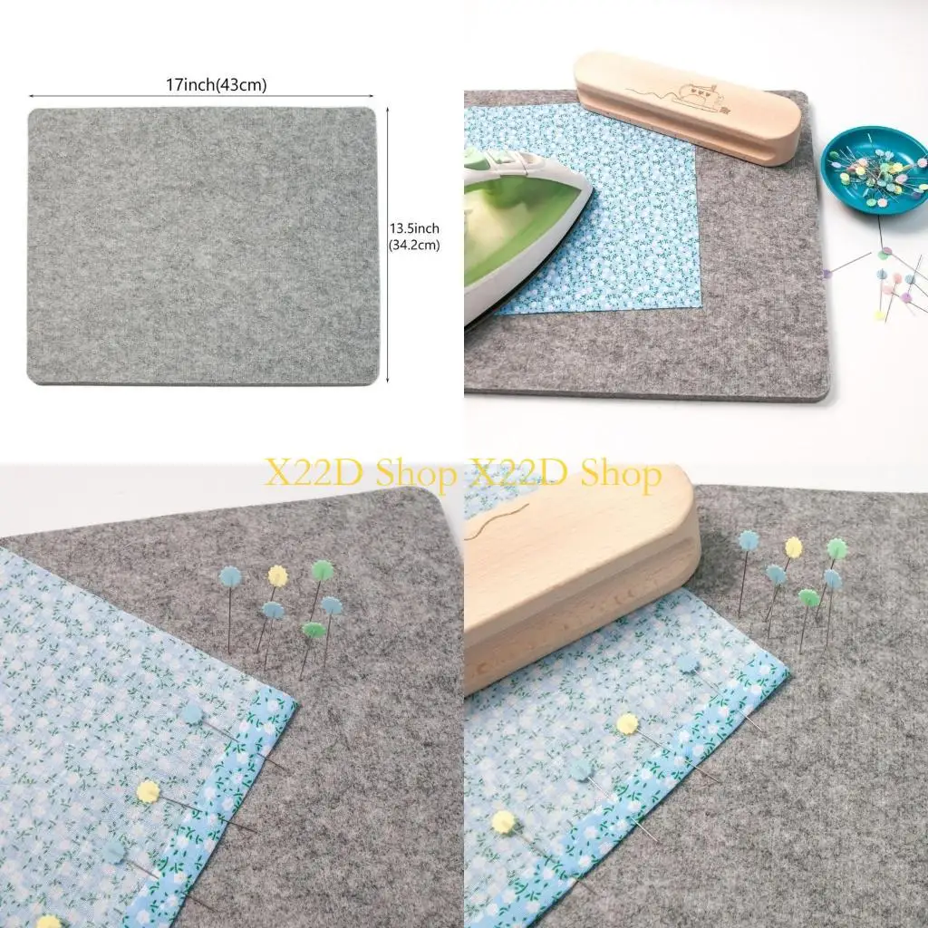 X22D Felted Ironing Board Wool Pressing Mat Portable Wool Ironing Mat Sewing Supplies
X22D Felted Ironing Board Wool Pressing Mat Portable Wool Ironing Mat Sewing Supplies