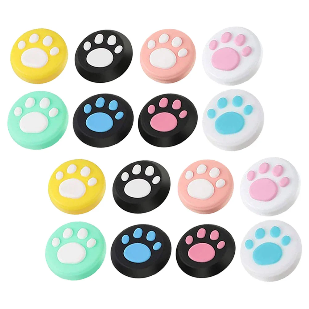 16 Pcs Controller Rocker Cap Protective Thumb Joystick Cover Handle Button Caps Silica Gel
16 Pcs Controller Rocker Cap Protective Thumb Joystick Cover Handle Button Caps Silica Gel