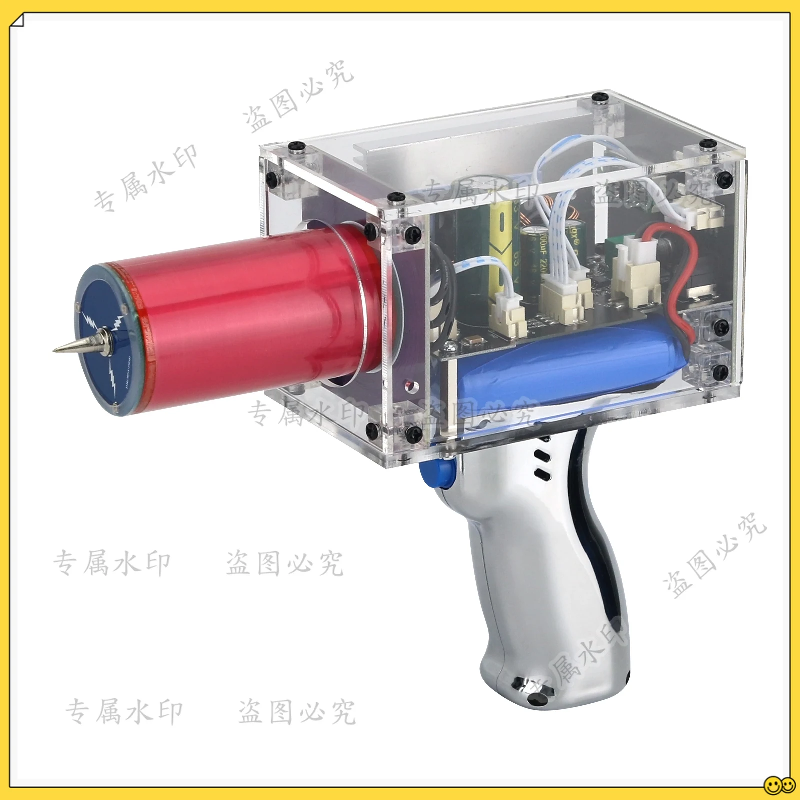Third Generation Plus Official Enhanced Version 80W 6A Tesla Coil Gun Handheld Magnetic Energy Generator with Power Adapter
Third Generation Plus Official Enhanced Version 80W 6A Tesla Coil Gun Handheld Magnetic Energy Generator with Power Adapter