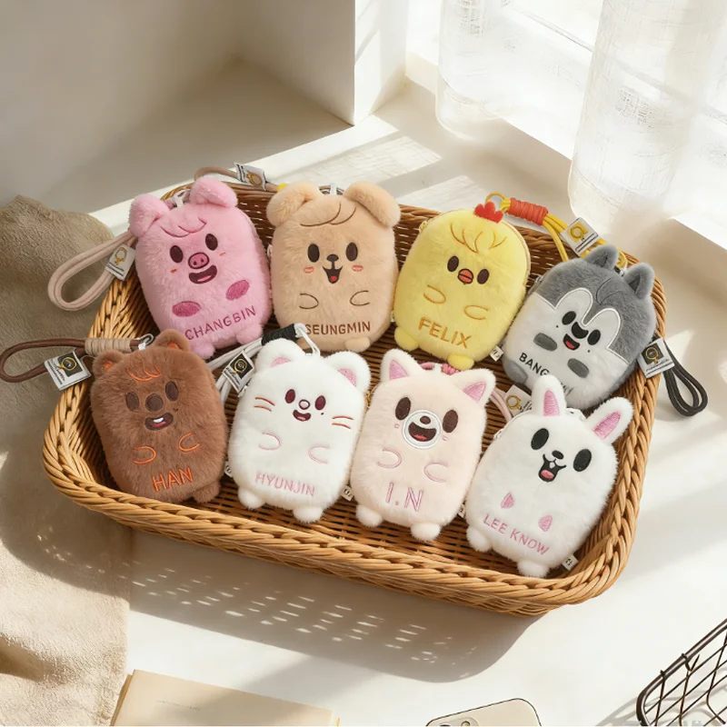 SKZOO Coin Purse Cartoon Peripheral Animal Bag Cute Hand-held Coin Purse DIY Gift for Friends
SKZOO Coin Purse Cartoon Peripheral Animal Bag Cute Hand-held Coin Purse DIY Gift for Friends