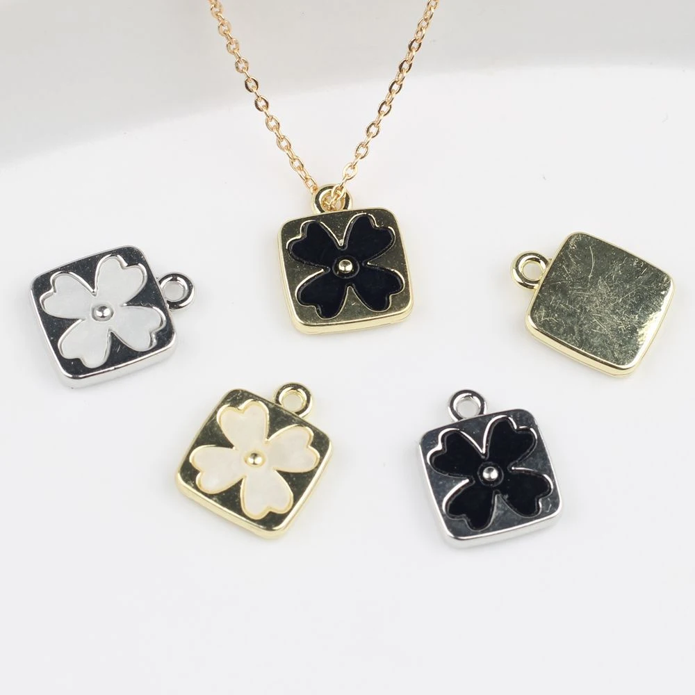 10PCS Cute Four Leaf Clover Shape Handmade DIY Bracelets Earring Pendant Charms for Jewelry Making Supplies Accessories Ornament
10PCS Cute Four Leaf Clover Shape Handmade DIY Bracelets Earring Pendant Charms for Jewelry Making Supplies Accessories Ornament