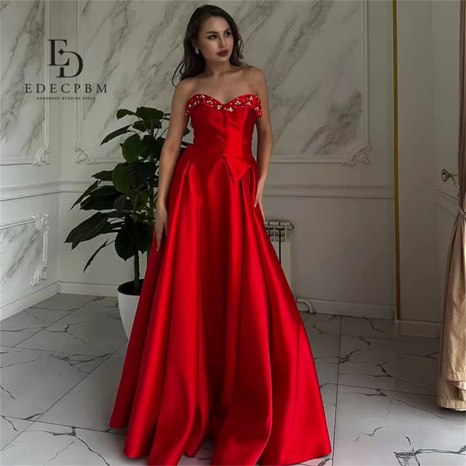 EDECPBM فساتين سهرة Красивые платья для выпускного вечера Магазин красных атласных роскошных женских вечерних платьев 2025 года Роскошные индивидуальные милые платья
EDECPBM فساتين سهرة Красивые платья для выпускного вечера Магазин красных атласных роскошных женских вечерних платьев 2025 года Роскошные индивидуальные милые платья