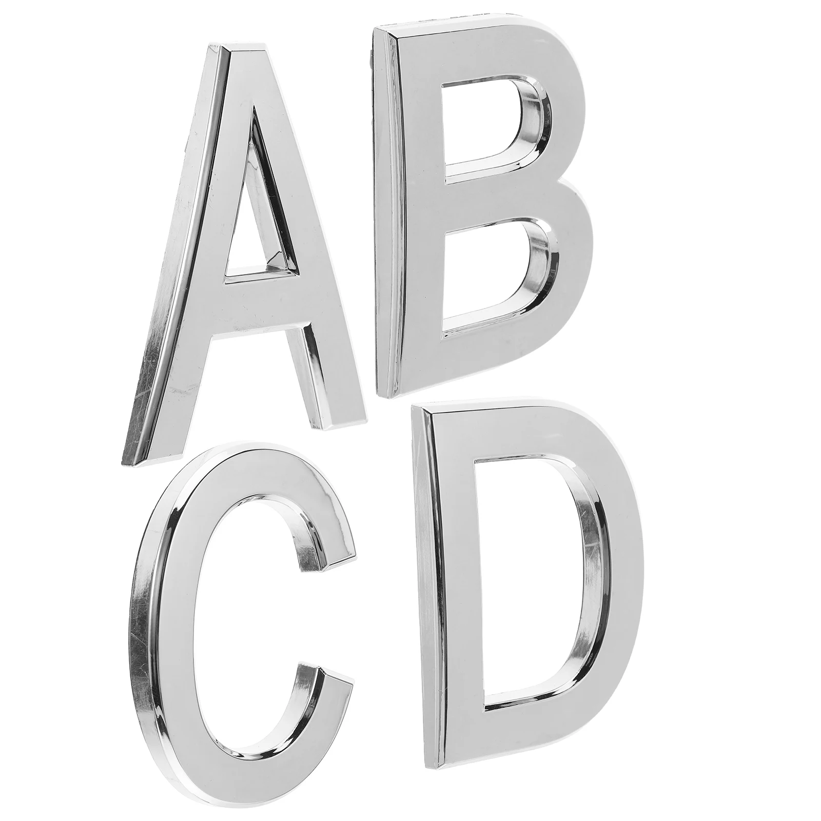 Electroplated Large Self Adhesive Silver Letter Door Sign 3D Alphabet for Office Home Business Wall Decor Office Door Sign
Electroplated Large Self Adhesive Silver Letter Door Sign 3D Alphabet for Office Home Business Wall Decor Office Door Sign