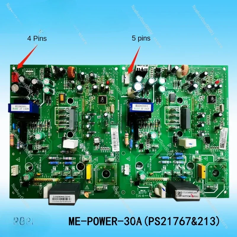 The Household Central Air Conditioning Frequency Conversion Module Board Is Suitable for Midea ME-POWER-30A (PS21767&213) STK760
The Household Central Air Conditioning Frequency Conversion Module Board Is Suitable for Midea ME-POWER-30A (PS21767&213) STK760