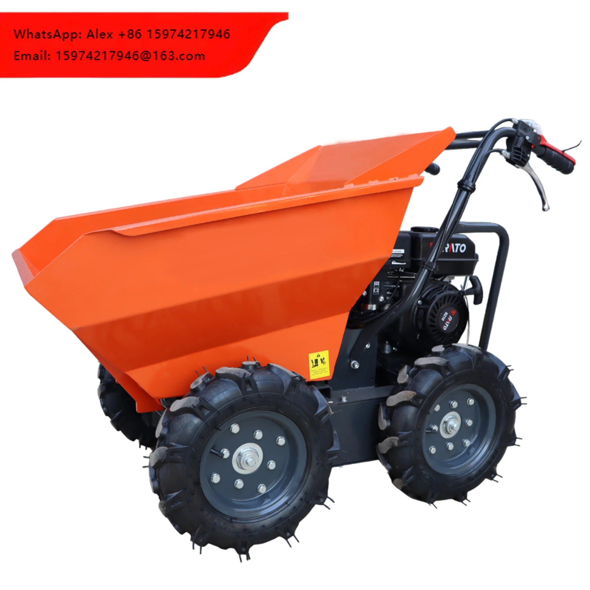 CE EPA Mini Truck 6.5hp Gas Engine Loading Capacity 300kgs Forward Max Speed 6.4km/h Throttle Lever
CE EPA Mini Truck 6.5hp Gas Engine Loading Capacity 300kgs Forward Max Speed 6.4km/h Throttle Lever