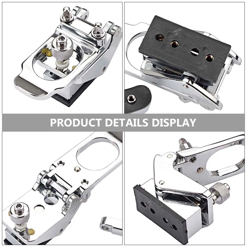 Silver Stainless Steel Snare Drum Throw Off Regulator Durable Metal Instrument Parts Anti Rust Smooth Surface Practical Design
Silver Stainless Steel Snare Drum Throw Off Regulator Durable Metal Instrument Parts Anti Rust Smooth Surface Practical Design