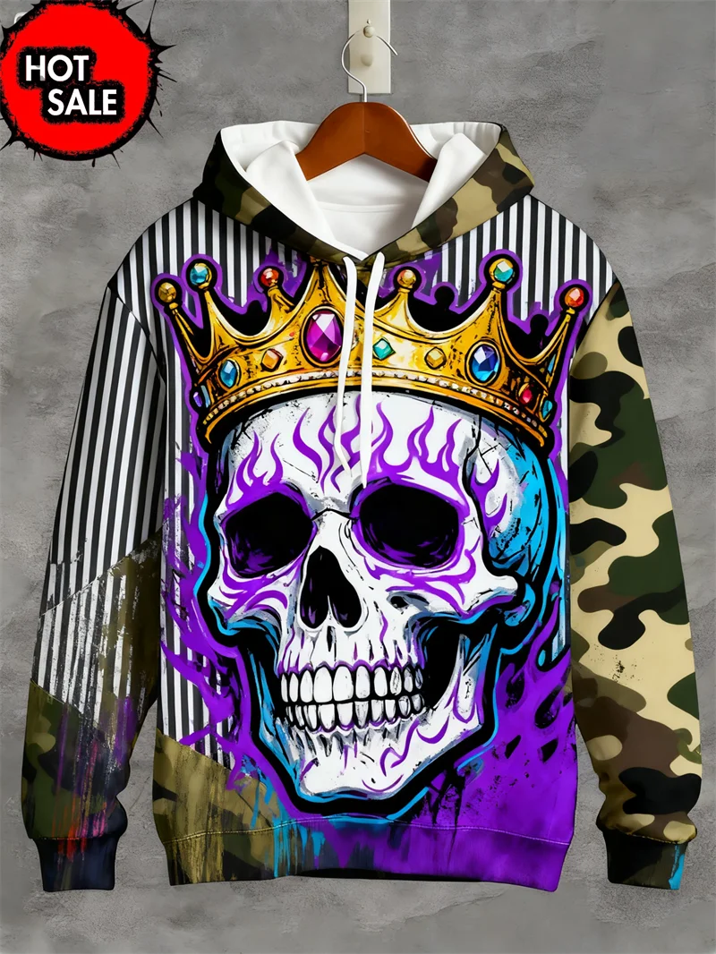 Dazzling Cool 3D Skull Printed Graphics Hoodies For Man Spring Autumn Fashion Unisex Sweatshirt Streetwear Oversized Clothes Top
Dazzling Cool 3D Skull Printed Graphics Hoodies For Man Spring Autumn Fashion Unisex Sweatshirt Streetwear Oversized Clothes Top