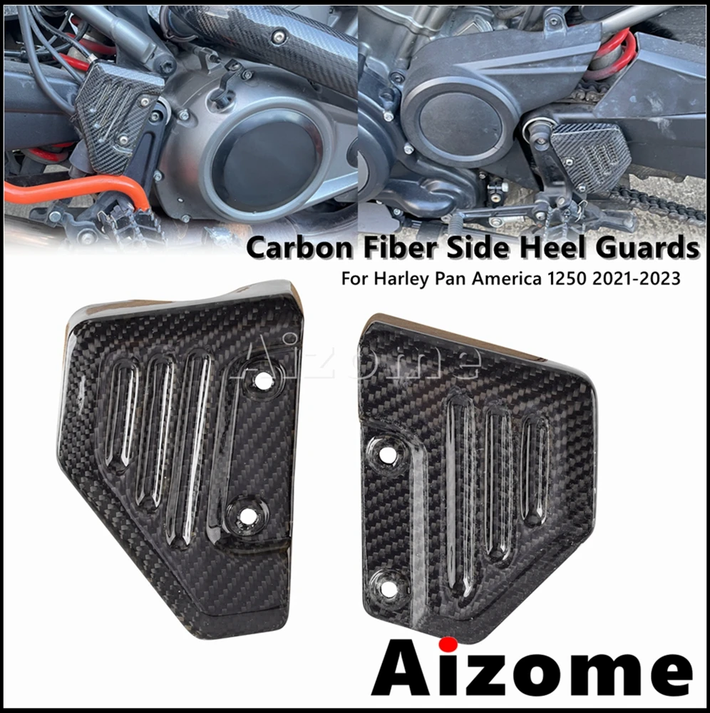 Carbon Fiber Side Heel Guard Motorcycle Foot Peg Heel Plate For Harley Pan America 1250 RA1250S Footrest Hanger Pedal 2021-2024
Carbon Fiber Side Heel Guard Motorcycle Foot Peg Heel Plate For Harley Pan America 1250 RA1250S Footrest Hanger Pedal 2021-2024