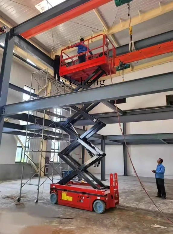 Electric Lift Mobile Self-Propelled Scissor Small High-Altitude Work Platform Ladder Hydraulic Lift Platform
Electric Lift Mobile Self-Propelled Scissor Small High-Altitude Work Platform Ladder Hydraulic Lift Platform