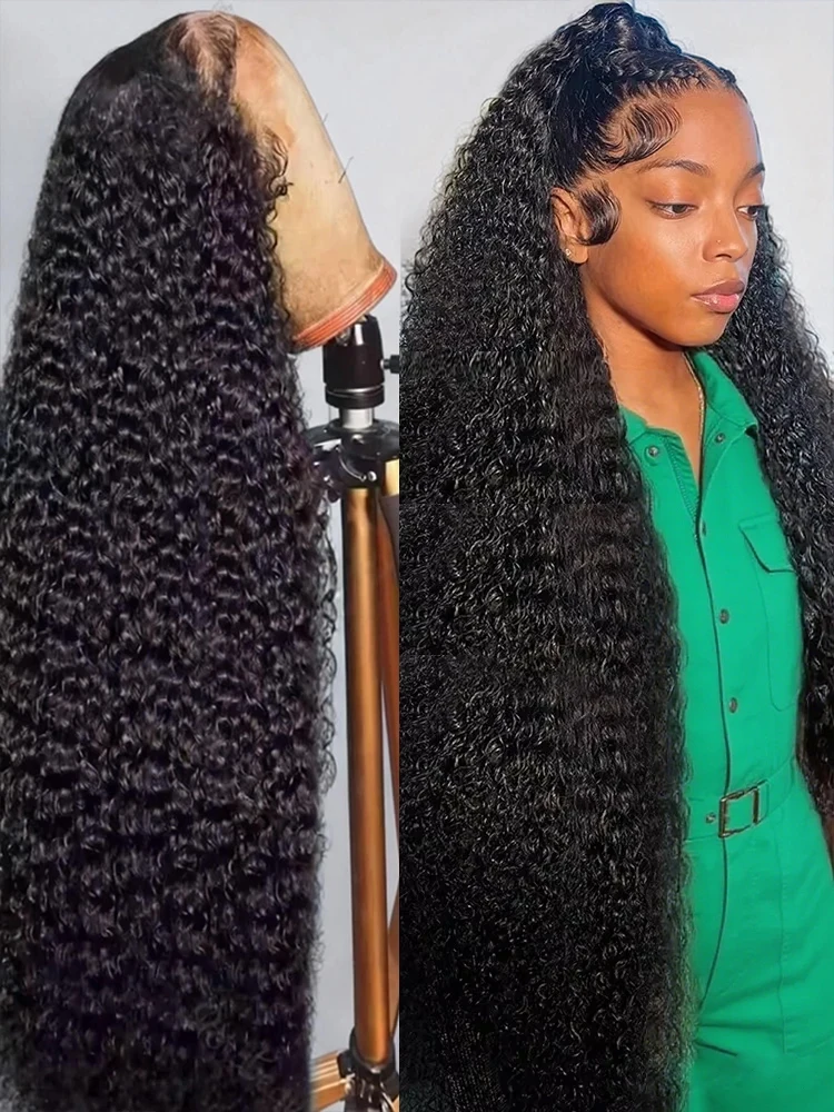 40 46Inch Deep Wave Lace Frontal Wigs HD Lace Wig 13x6 Human Hair Monoglian Curly Human Hair Wig for Women Wet and Wavy Wig 250%
40 46Inch Deep Wave Lace Frontal Wigs HD Lace Wig 13x6 Human Hair Monoglian Curly Human Hair Wig for Women Wet and Wavy Wig 250%