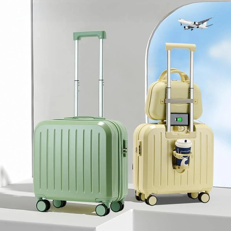 Women's 18 Inch Multi-Functional Small Mother-Child Carry-On Luggage Gift Pull Rod Travel Password Box Printed Logo
Women's 18 Inch Multi-Functional Small Mother-Child Carry-On Luggage Gift Pull Rod Travel Password Box Printed Logo