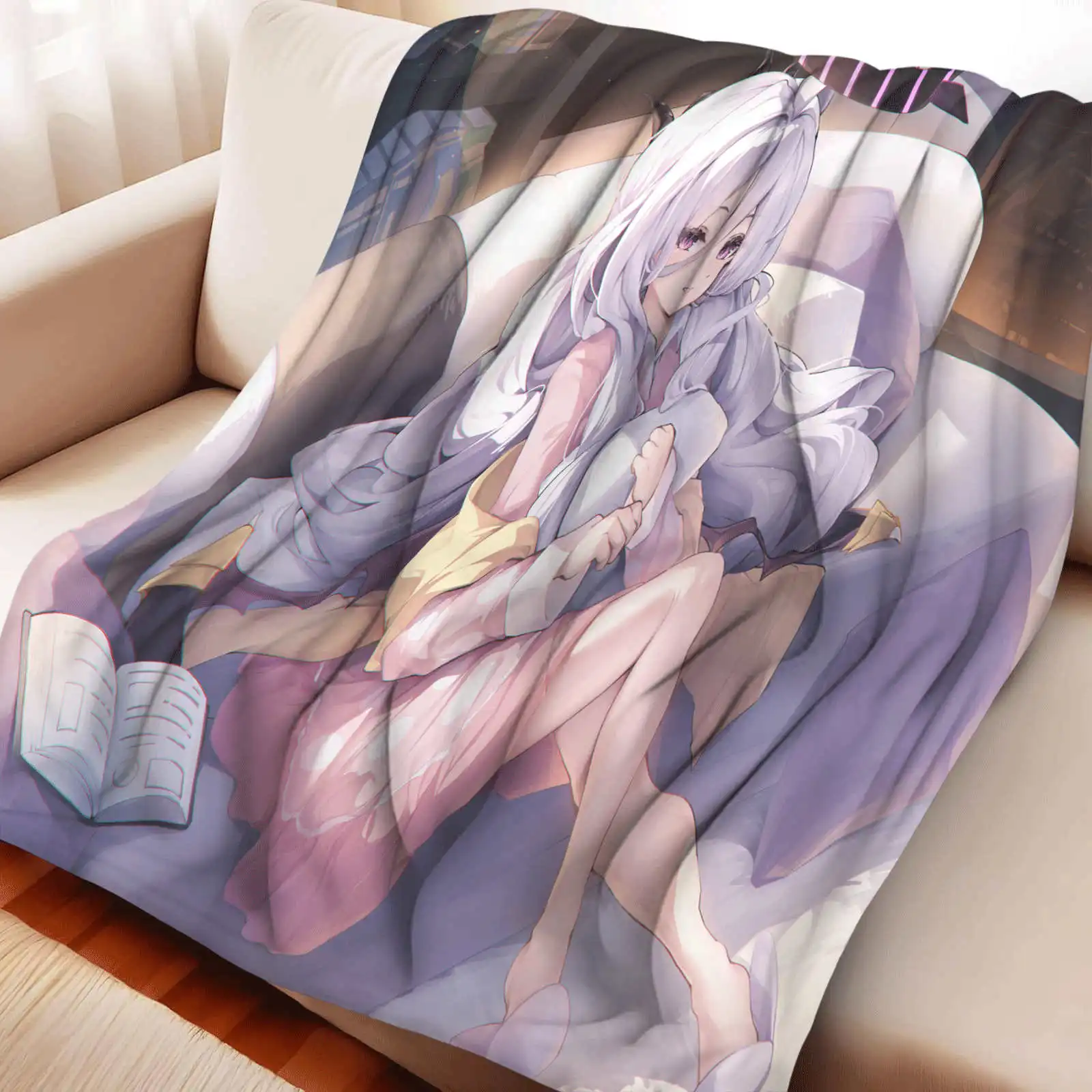 Фланелевое одеяло с мультяшным рисунком Blue Archive Little Girl, ультрамягкое теплое плюшевое одеяло для дома, спальни, кровати, дивана, путешествий, подарок для детей
Фланелевое одеяло с мультяшным рисунком Blue Archive Little Girl, ультрамягкое теплое плюшевое одеяло для дома, спальни, кровати, дивана, путешествий, подарок для детей