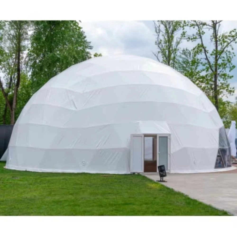 Spherical Tent Durable Frame PVC Skylight Dome Tents Camping Outdoor Commercial Exhibition, Event and Product Promote
Spherical Tent Durable Frame PVC Skylight Dome Tents Camping Outdoor Commercial Exhibition, Event and Product Promote