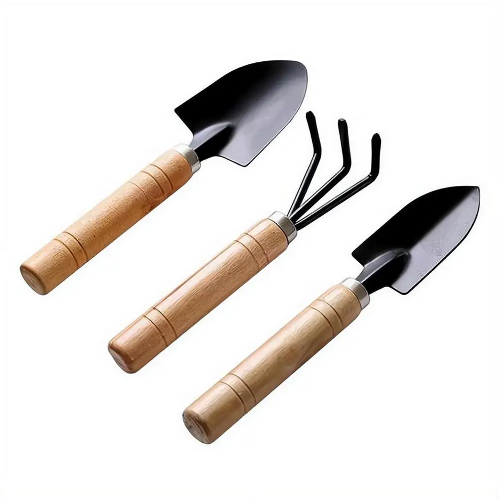3Pcs Mini Garden Tools Set - Iron, Shovel, Rake Bonsai Tool for Garden Potting Flower Plant Succulent Transplanting Hand Tool
3Pcs Mini Garden Tools Set - Iron, Shovel, Rake Bonsai Tool for Garden Potting Flower Plant Succulent Transplanting Hand Tool