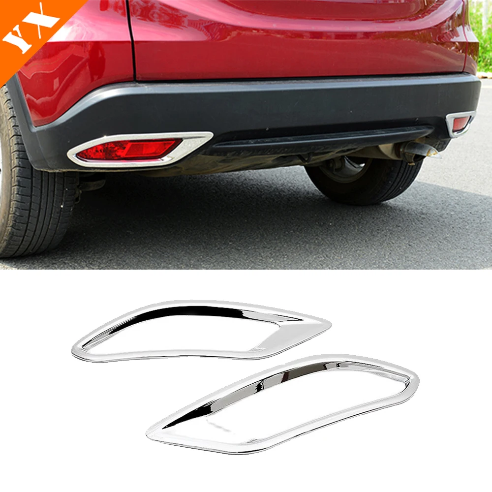 Auto accessories Chrome Car rear fog lampshade Cover Trim Bumper Molding Garnish Styling For Honda Vezel HR-V HRV 2014-2018
Auto accessories Chrome Car rear fog lampshade Cover Trim Bumper Molding Garnish Styling For Honda Vezel HR-V HRV 2014-2018