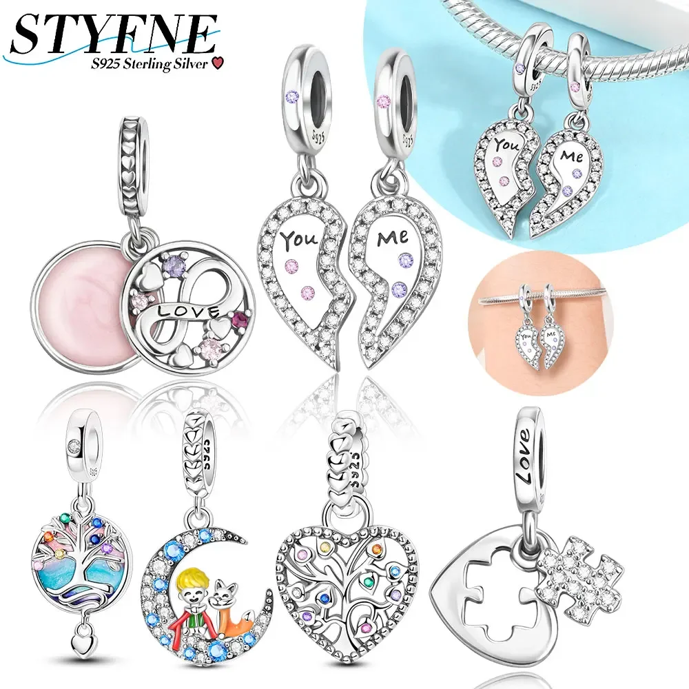 925 Sterling Silver Colorful Love Infinite Tree of Life Beaded Charm Fit Original Bracelet Jewelry Accessories Gift
925 Sterling Silver Colorful Love Infinite Tree of Life Beaded Charm Fit Original Bracelet Jewelry Accessories Gift