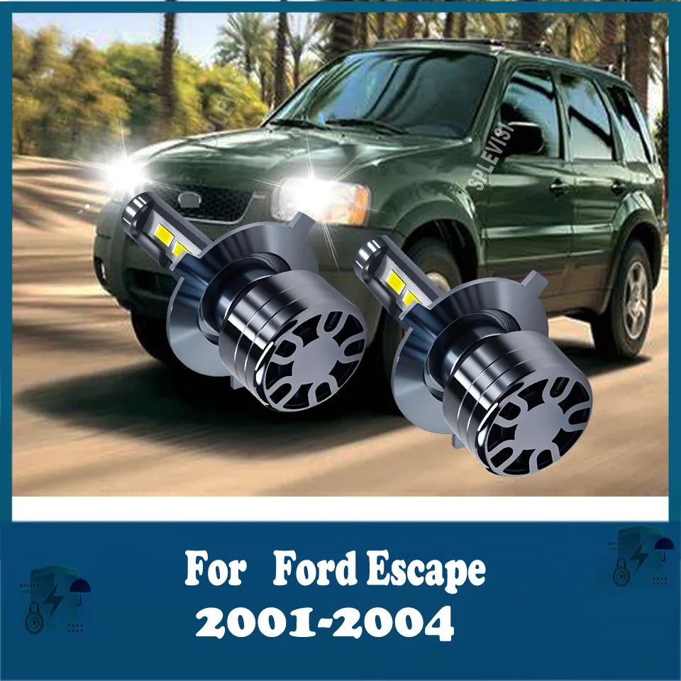 2Pcs H4 LED Headlight 18000LM CSP Chip LED Car Light 12V Turbo Lamp HID White For Ford Escape 2001 2002 2003 2004
2Pcs H4 LED Headlight 18000LM CSP Chip LED Car Light 12V Turbo Lamp HID White For Ford Escape 2001 2002 2003 2004
