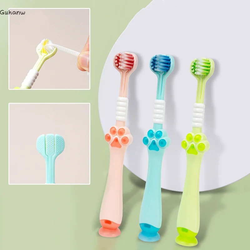 Зубная щетка U-образная трехсторонняя зубная щетка с мягкой щетиной, детская бытовая 3d зубная щетка с полной оберткой 
Зубная щетка U-образная трехсторонняя зубная щетка с мягкой щетиной, детская бытовая 3d зубная щетка с полной оберткой