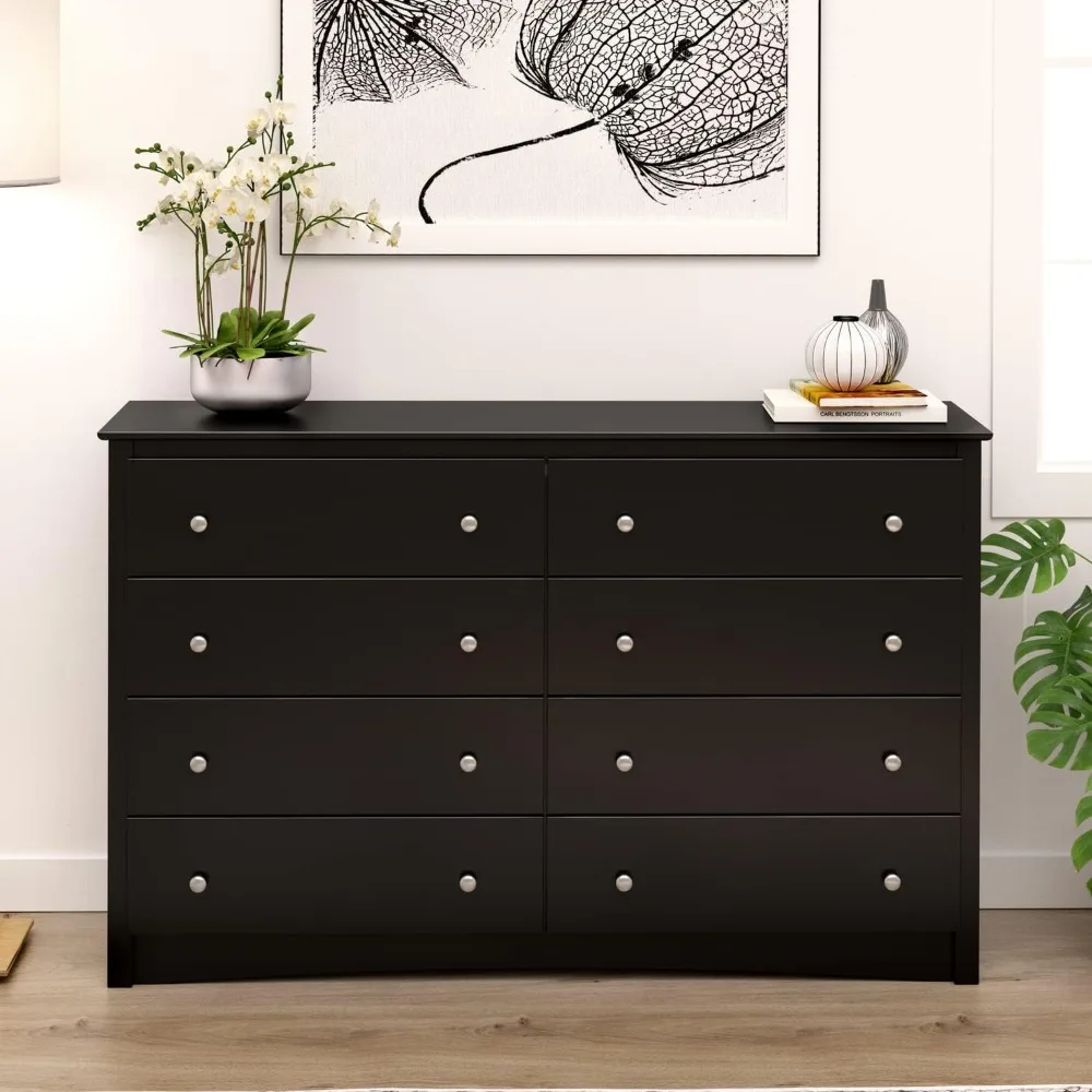 Double Dresser for Bedroom 5.75" D x 59" W x 36.25" H 8 Engineered Wood Drawer
Double Dresser for Bedroom 5.75" D x 59" W x 36.25" H 8 Engineered Wood Drawer